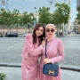 8 Potret Kompak Bella Shofie dan Anak Sambung saat Liburan, Bak Bestie!