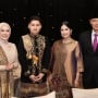 Hadiri Pernikahan Beby Tsabina, Annisa Pohan Pakai Kain Songket Pintu Aceh yang Punya Makna Mendalam