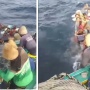 Belasan ABK Kapal Terombang-ambing di Lautan Tuban, Penyelamatan Berlangsung Dramatis