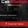 Hasilnya Tuyul Mulet? Ini Link dan Cara Cek Khodam Online Gratis dengan Nama