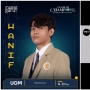 Kuliah Pakai Beasiswa, Hanif Peserta CoC Tulis Ucapan Motivasi untuk Netizen