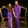 Anniversary ke-25, Victoria dan David Beckham Mereka Ulang Pernikahan dengan Busana Pengantin Ungu Jadul!