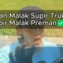 Nggak Ada Takutnya! Sopir Truk Ini Berani Palak Balik Seorang Preman, Lihat Videonya!