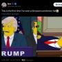 Donald Trump Ditembak Saat Kampanye, Netizen Sebut Prediksi The Simpsons Terbukti Meleset