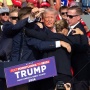Ngeri! Begini Detik-detik Donald Trump Ditembak saat Kampanye di Pennsylvania