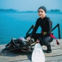 Multitalenta! 7 Momen Prilly Latuconsina Ikut Latihan Rescue Diver Demi Bantu Keselamatan Orang Bikin Salut