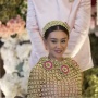 10 Momen Siraman Aaliyah Massaid, Wajah Bahagia Full Senyum Disorot