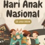 40 Poster dan Ucapan Hari Anak Nasional 2024, Buat Upload di Story Instagram atau WA