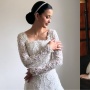 Dibandingkan dengan Aaliyah Massaid, Sarah Menzel Justru Dipuji Pakai Gaun Pengantin