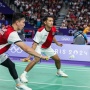 Hasil Olimpiade 2024: Digebuk Ranking 1 Dunia, Fajar/Rian Terhenti di Perempat Final