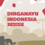 25 Gambar 17 Agustus 2024 Buat Story IG, Tema Merah Putih Selamat HUT Kemerdekaan RI