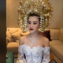 Pakai Suntiang, Gaun Aaliyah Massaid yang Terbuka Jadi Gunjingan
