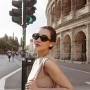 Aaliyah Massaid Pakai Kacamata Mewah saat Honeymoon di Italia, Berapa Harganya?