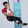 Veddriq Leonardo Pecahkan Rekor Dunia Panjat Tebing di Olimpiade Paris 2024