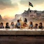 Seniman Iran Buat Lukisan 'Perjamuan Terakhir' Yesus dengan Anak-anak Gaza, Sentil Olimpiade Paris?