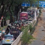 Proyek LRT Fase 1B yang Terbengkalai di Pasar Rumput