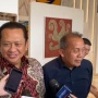 Golkar Lagi 'Panas' Gegara Airlangga Mundur, Bamsoet dan Surya Paloh  Makan Siang Bareng