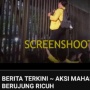 CEK FAKTA: Aksi Mahasiswa Seret Jokowi Berakhir Ricuh