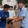 Terharu! Shin Tae Yong Kunjungi TC Sepak Bola Amputasi, Begini Komentarnya