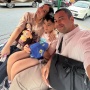 Naik Becak Bareng Raffi dan Rafathar, Nagita Slavina Pakai Sepatu Seharga Motor?