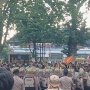 Mahasiswa Dorong Gerbang Balai Kota Semarang hingga Roboh, Tuntut Jokowi Mundur!