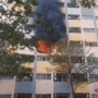 Apartemen Sentra Timur Kebakaran! Ada Suara Ledakan, Satu Orang Dikabarkan jadi Korban