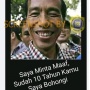 Cek Fakta: Jokowi Minta Maaf 'Sudah 10 Tahun Kamu Saya Bohongi'