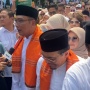 RK-Suswono Daftar KPU Diiringi Arak-arakan Budaya, Kemacetan Jalan Salemba Raya Tak Terhindarkan