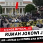 CEK FAKTA: Kediaman Presiden Jokowi di Solo Dikepung Massa Demo RUU Pilkada