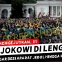 CEK FAKTA: Massa Duduki Istana dan Lengserkan Jokowi