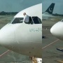 Aksi Viral Pilot Pakistan Bersihkan Kaca Pesawat, Netizen Sebut Mirip "Kondektur Bus"
