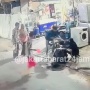 Aksi 2 Pelaku Terekam CCTV, Detik-detik Nahas Pasutri di Cengkareng Diguyur Air Keras usai Motor Dipepet