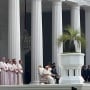 Tiba Di Istana Merdeka, Paus Fransiskus Disambut Upacara Kenegaraan