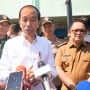 Momen Jokowi Pamit Ke Warga Di Pasar Soponyono Surabaya Jelang Lengser: Nyuwun Pangapunten Nggih