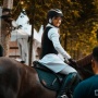 7 Pesona Aisha Keem Berkuda, Anak Irfan Hakim yang Siap Berlaga di PON 2024