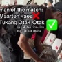 Momen Penjual Otak-otak Jualan di Tribun Stadion GBK, Netizen: Gimana Cara Masuknya?