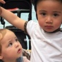 Beda Sikap Rayyanza Cipung Saat Bertemu dengan Baby Kamari Anak Jennifer Coppen