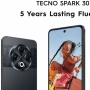 Tecno Spark 30 Meluncur, Padukan Chipset Helio dan Baterai Jumbo
