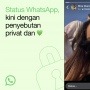 Lebih Privasi, Kini Kamu Bisa Sebut Kontak Tertentu di Status WhatsApp