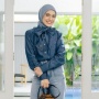 3 Gaya Fashion Hijab Modern ala Nycta Gina, Bikin Makin Terlihat Stylish