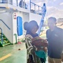 Dramatis! Bayi Perempuan Lahir di Atas Kapal Ferry ASDP yang Sedang Berlayar