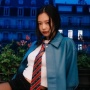 Inspirasi Gaya Preppy Ala Jennie BLACKPINK: Hadirkan Gaya Anak Sekolahan dengan Item Fesyen Vintage