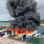 Speedboat yang Ditumpangi Cagub Maluku Utara Benny Laos Terbakar, Begini Kondisinya