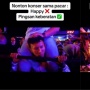 Niat Romantis, Viral Seorang Pria Malah Mau Pingsan Saat Gendong Kekasih di Acara Musik