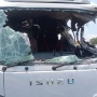 Hindari Mobil Ngerem Mendadak, Minibus Santri Tabrak Pembatas Tol, 4 Tewas