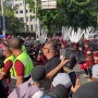 Prabowo Resmi Jadi Presiden Hari Ini, Pesta Rakyat di Monas Mulai Dipenuhi Relawan dan Warga