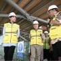 Setelah MRT, Gibran Pantau Proyek LRT Jakarta