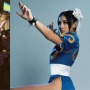 4 Potret Anya Geraldine Pakai Kostum Halloween, Hidupkan Pesona Chun Li yang Kuat Sekaligus Seksi
