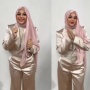 Pakai Setelan Berkilau, Gaya Hijab Aurel Hermansyah Dibilang Makin Mirip Gen Halilintar