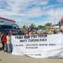 Massa FRPAT Gelar Aksi Tolak Transmigrasi: Papua Bukan Tanah Kosong!